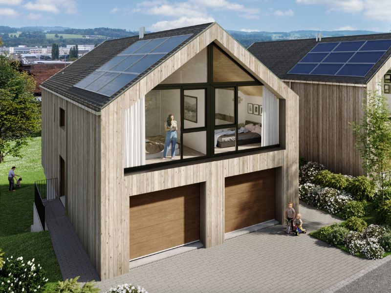 Nachhaltige Holzsystembauweise